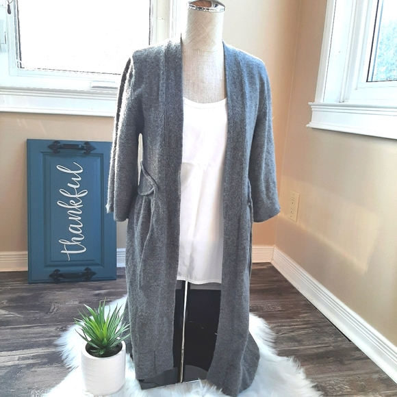 United Colors Of Benetton Sweaters - United Colors of Benetton wool/angora cardigan